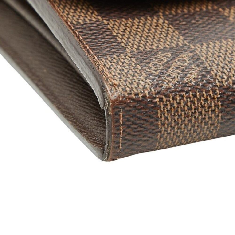 Louis Vuitton Damier Ebene Sistina Long Wallet Brown - Picture 8 of 14